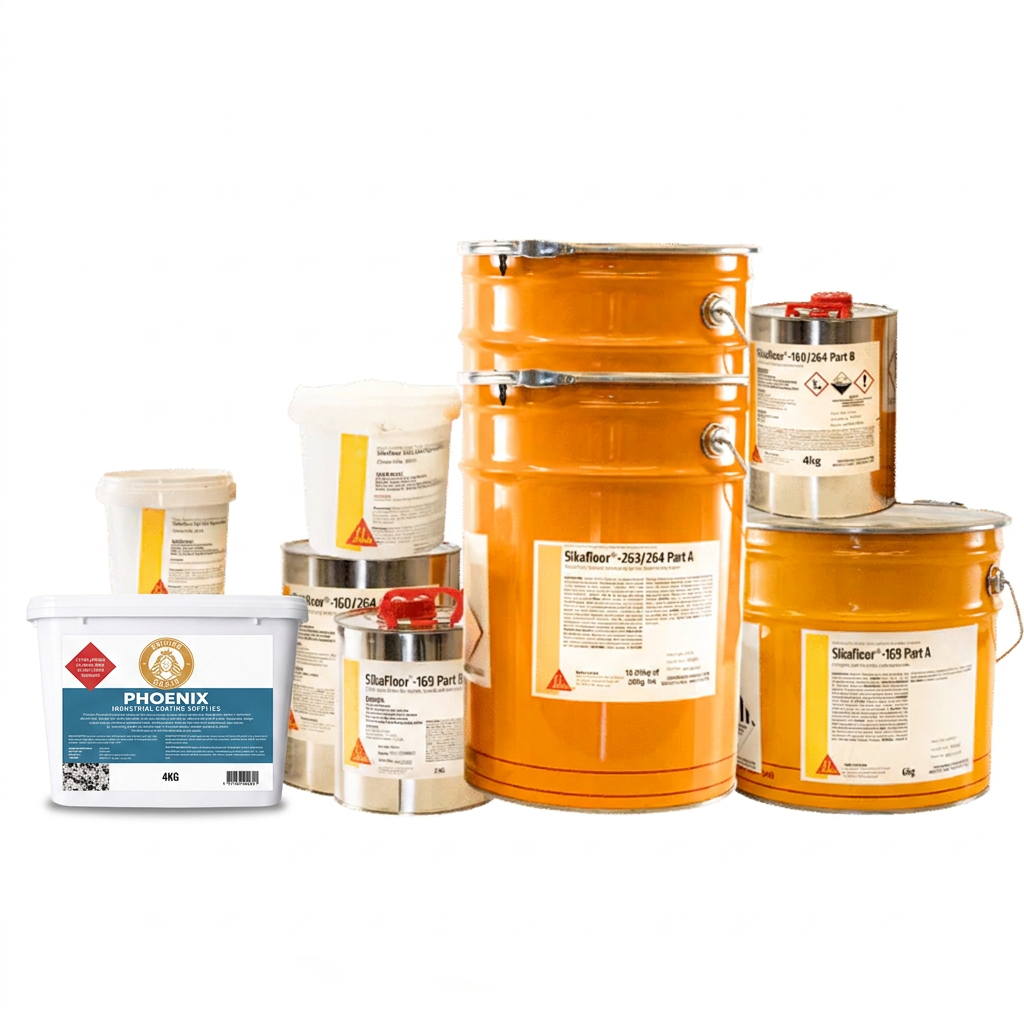 Sikafloor 264 70SQM DIY Solid Colour Epoxy Flooring Kit