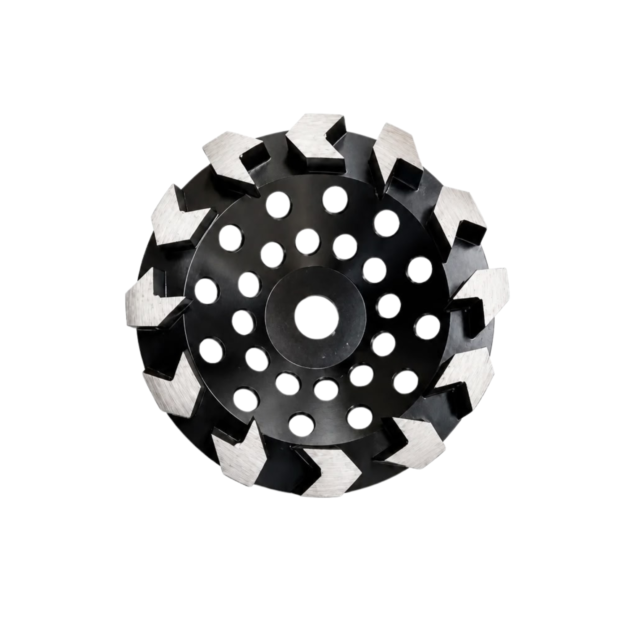 180x22mm Diamond Grinding Cup Wheel (12 Segment Arrow Type)