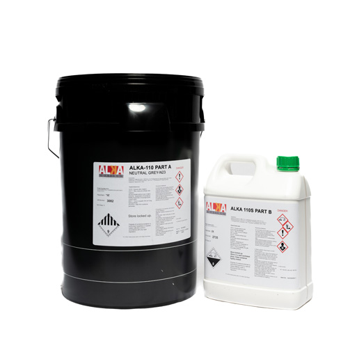 Alka 110 S (Part A + Part B, 24kg Kit (20kg Resin + 4kg Hardener))