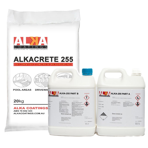 AlkaCrete 255 (Part A + Part B + Part C, 20kg Kit)