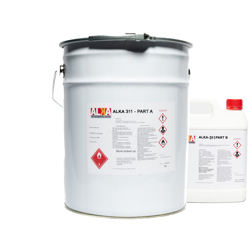 Alka 311 (Part A + Part B, 15L / 18kg Drum)