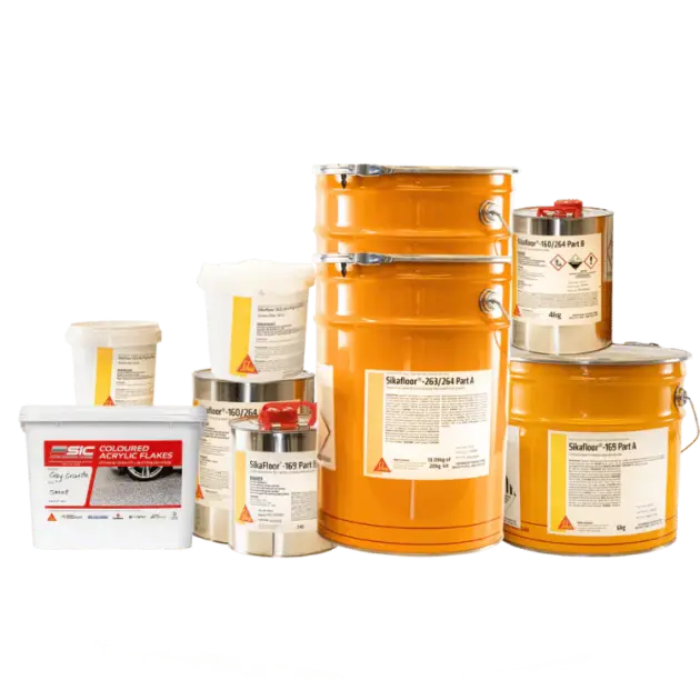 Sikafloor 264 70SQM DIY Solid Colour Epoxy Flooring Kit