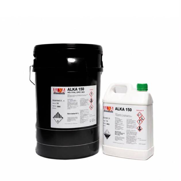 Alka150 (Part A + Part B, 24kg Kit (20kg Resin + 4kg Hardener))